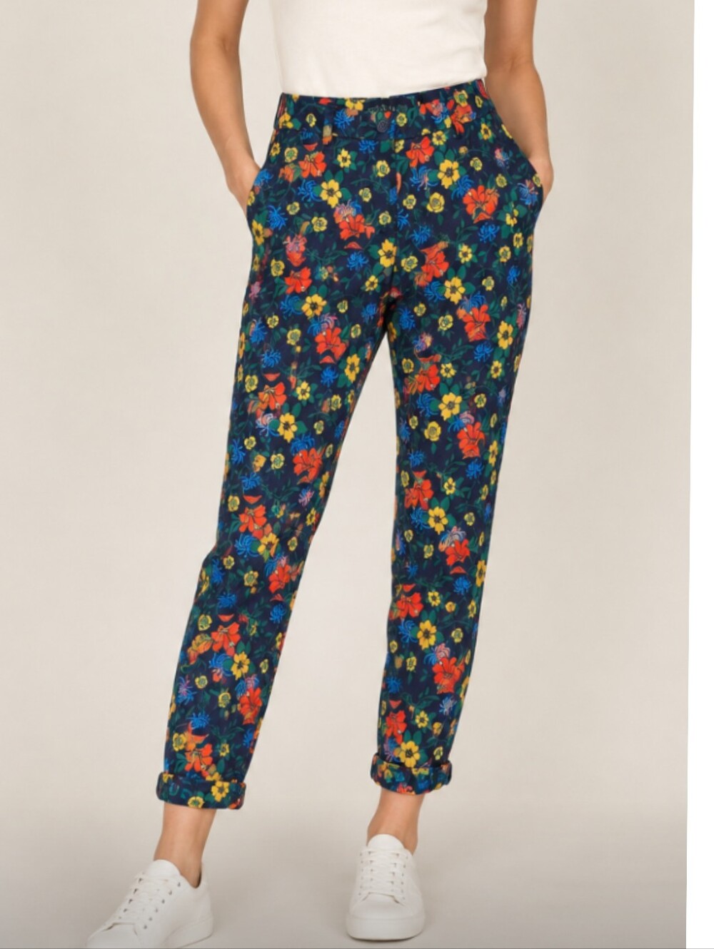 NEW Wildfang The Empower Floral Trouser